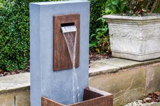 Wasserelemente sind immer ein wahrer Blickfang fürs Auge.  Wasserelemente sind immer ein wahrer Blickfang fürs Auge.