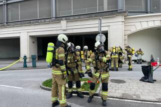 128 Feuerwehrleute waren bei dem Brand im Einsatz. 