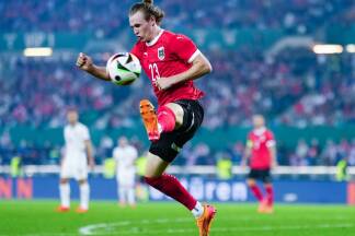 Patrick Wimmer traf erstmals für Österreich. 