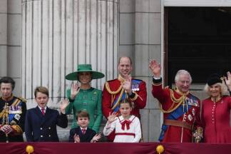 Die königliche Familie im Juni 2023. 
