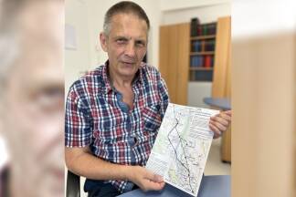 Der ehemalige FPÖ-Verkehrsstadtrat Gerhard Cirlea hat eigene Vorschläge zur S-Link-Trasse durch das Halleiner Gemeindegebiet.  