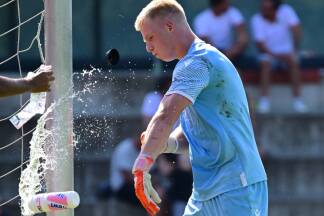 Leon Pertl spielte zuletzt für Sandhausens U19-Team. 