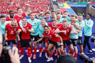 Gruppenbild der Sieger.  