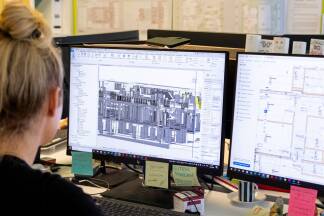 Im Architekturbüro tüfteln Profis an idealen Lösungen. Im Architekturbüro tüfteln Profis an idealen Lösungen.
