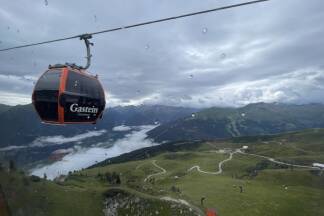 Das Wandergebiet Schlossalm in Bad Hofgastein . 