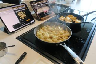 Kochen mit digitalen Assistenten könnte künftig zum Standard werden. 