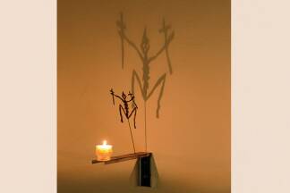 Schattenspiel „Vanitas“ von Christian Boltanski. 