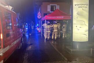Der Unfall in Mittersill.  Der Unfall in Mittersill.
