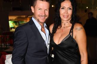 Felix Baumgartner und Freundin Mihaela Radulescu Schwartzenberg.<br />  Felix Baumgartner und Freundin Mihaela Radulescu Schwartzenberg.<br />