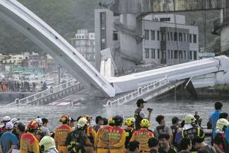 Am 14. August 2018 stürzte die Morandi-Brücke in Genua ein. 