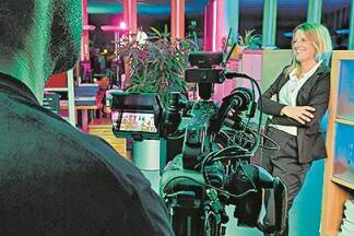 Behind the Scenes: Kleiner Einblick in den Videodreh zum Workshop.  