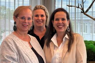 Von links: Claudia Jung, Elisabeth Hager-Jung und Barbara Perkmann-Jung. 