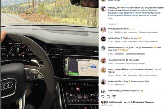 „Und was macht ihr so an diesem Wochenende? Ich bin auf dem Weg.“ Das postete Hirscher zeitgleich auf seinem eigenen Instagram-Account. „Und was macht ihr so an diesem Wochenende? Ich bin auf dem Weg.“ Das postete Hirscher zeitgleich auf seinem eigenen Instagram-Account.