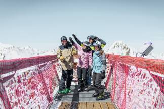 BIG3 in Sölden: drei Aussichtsplattformen auf drei Skibergen. 