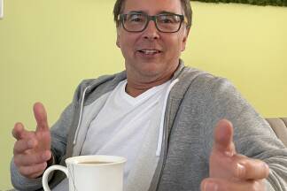 Gert Smetanik erzählt von seinem Leben als Zauberer und Pfarrer. Bild:   Gert Smetanik erzählt von seinem Leben als Zauberer und Pfarrer. Bild: