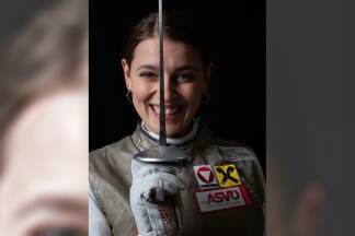 Die Salzburger Olympiahoffnung Lilli Brugger ist Österreichs Nummer eins mit dem Florett. 