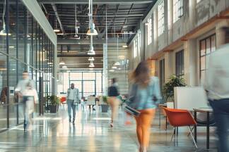  Zusätzlich zur Flexibilität und Internationalisierung sollen neue Technologien den Arbeitsalltag effizienter gestalten.  