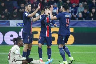 Die Salzburger kämpften, doch Paris Saint-Germain jubelte nach einer halben Stunde. 