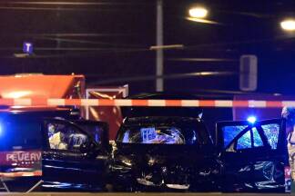 Der Täter raste laut Haseloff mit einem Leihwagen in die Menschenmenge auf dem Weihnachtsmarkt. 