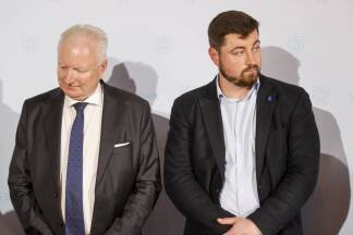 Zwei Enttäuschte nach der Gemeinderatswahl 2024: Flo Kreibich hatte gegen SPÖ und KPÖ das Nachsehen, und FPÖ-Kandidat Paul Dürnberger verpasste den Regierungssitz.  
