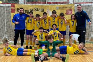 Die U12-Mannschaft des SAK gewann das Heimturnier. 