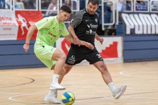 Ein Duell im Finale: Nedim Suljic gegen Fabian Groiss.  Ein Duell im Finale: Nedim Suljic gegen Fabian Groiss.