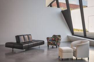 Nach Friedrich Kiesler: Party Lounge. 