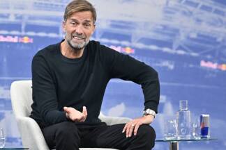  87 Minuten lang philosophierte Jürgen Klopp über Fußball.  