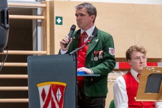 Bürgermeister Franz Fritzenwallner ist auch Obmann der TMK Eben. Bürgermeister Franz Fritzenwallner ist auch Obmann der TMK Eben.