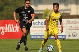 David Ruiz Pinzon (rechts) stellte den Kontakt zu Luan Barbosa her.  