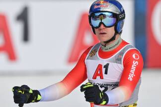 Marco Odermatt war nach Platz fünf enttäuscht. 