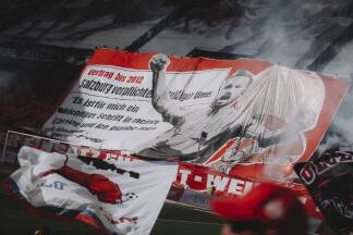 Salzburgs Fans identifizierten sich mit dem Urgestein. 