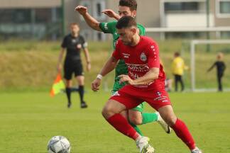 Adrian Vurbic (vorn) traf gegen Kufstein. 