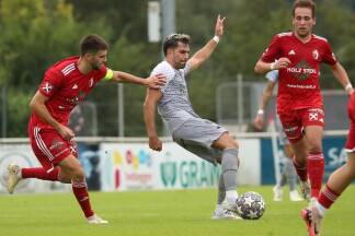 Joao Pedro (Mitte) und Co. treffen wieder auf Kuchl. Joao Pedro (Mitte) und Co. treffen wieder auf Kuchl.