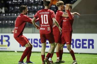 Die Seekirchner jubelten in der Hinrunde der Salzburger Liga nach jedem Spiel. 