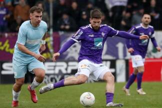 Marinko Sorda (Mitte) erzielte das 1:0. 