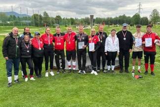 Alle Medaillengewinner in Salzburg. 