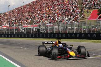 Formel-1-Weltmeister Max Verstappen (Red Bull) war beim Grand Prix der Emilia-Romagna am Sonntag in Imola nicht zu schlagen. Formel-1-Weltmeister Max Verstappen (Red Bull) war beim Grand Prix der Emilia-Romagna am Sonntag in Imola nicht zu schlagen.