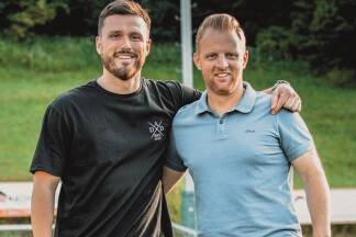 Sebastian Monert (rechts) verlässt im Sommer St. Koloman, wo er mit Johannes Siller aktuell noch Sportchefduo bildet, und wechselt nach Golling. 