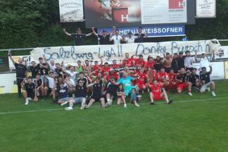 Die Antheringer feierten in Schwarzach. Die Antheringer feierten in Schwarzach.