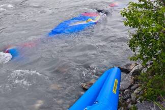 Die Wasserretter der Ortsstellen Mittersill und Niedernsill standen im Einsatz. 