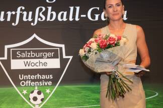 Moderatorin Marissa Jöbstl führte charmant und schlagfertig durch den Abend. 