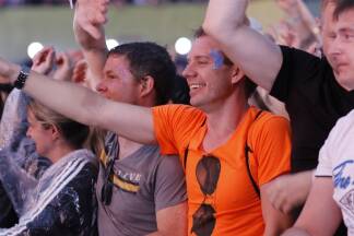 Ausgelassene Stimmung bei der Opening Show am ELF 