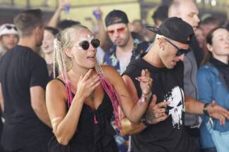 Ausgelassene Stimmung bei der Opening Show am ELF 