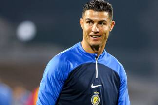 Cristiano Ronaldo gastiert zum ersten Mal in Salzburg. 
