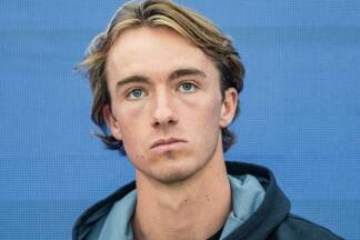 Lukas Neumayer schlug in Kitzbühel auf. Lukas Neumayer schlug in Kitzbühel auf.