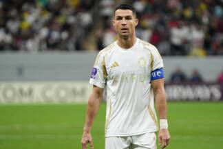 Großes Griss um Superstar Cristiano Ronaldo. 