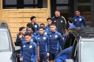 Superstar Cristiano Ronaldo hat heute im Pinzgau seinen ersten Trainingstag. 