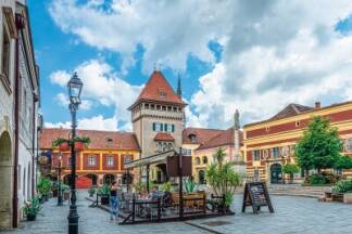 Endpunkt beim Nachbarn: das geschichtsträchtige Städtchen Güns oder Köszeg.  