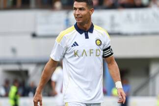 Cristiano Ronaldo verabschiedete sich am Donnerstag von Österreich.  